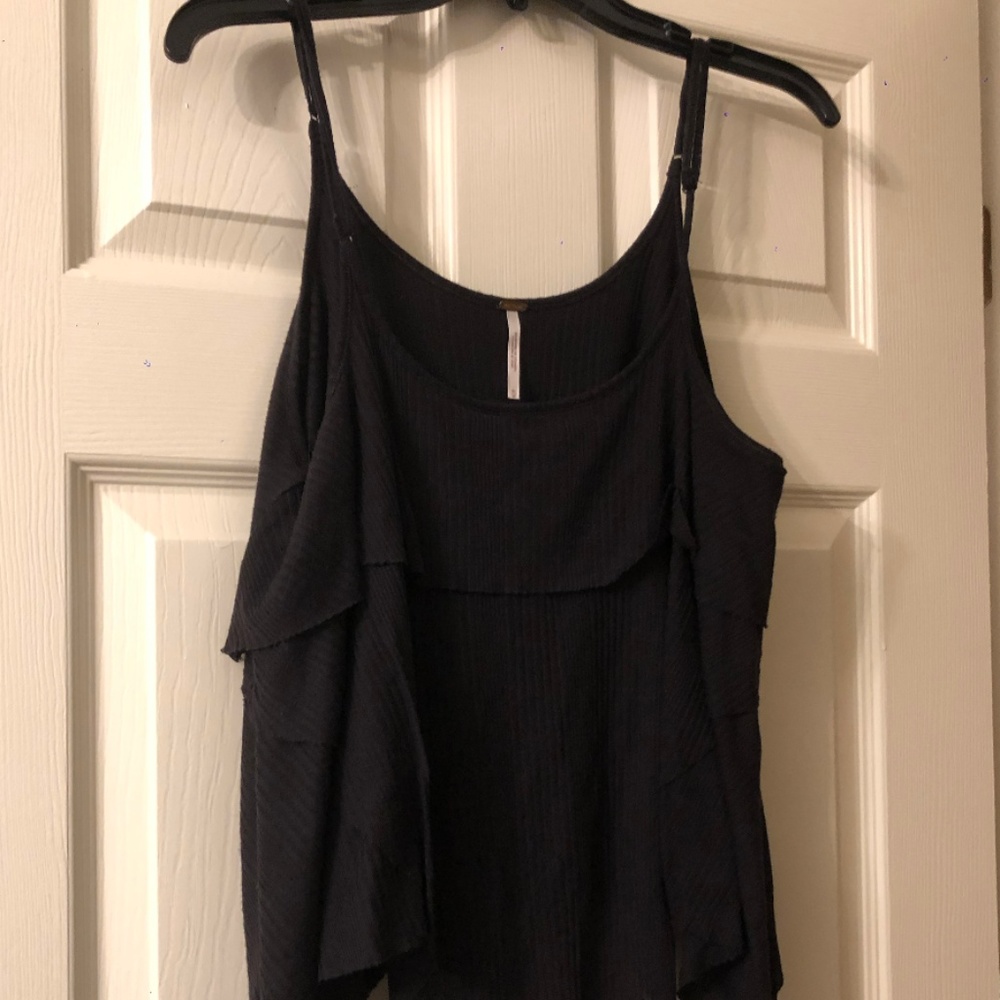 Free People Black Tank Top